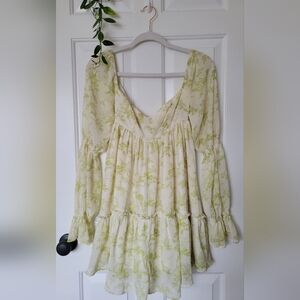 Urban Outfitters Ruffle Bow Back Fairy Coctail Dress